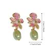 Ear Jewelry Bohemian Earrings Women Pearl Pendant Sweet Drop Earrings Flower Stud Earrings  Party