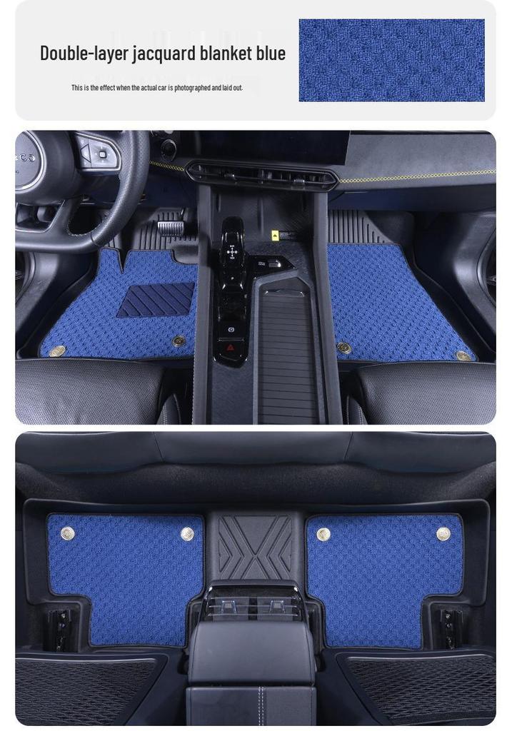 Durable Non-Slip TPE Floor Mats for Mazda CX-3 - Full Coverage & Wear-Resistant Interior