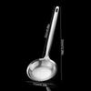 Oil Skimmer Ladle Fine Mesh 316 Stainless Steel Strainer for Removing Foam and Residue Home Kitchen Cooking Tool for Hot Pot Soup Frying