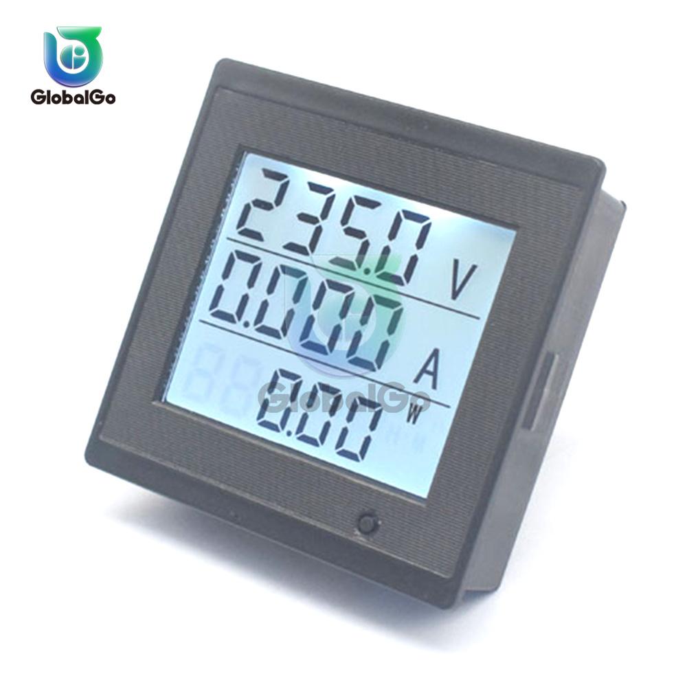 

AC/DC 20A LCD Digital Display Voltage Current Power Meter Multi-Function Voltmeter Ammeter For Electrician Tester Tools