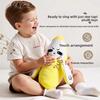 1-2 Stück Neuheit Bananen-Sensor Rhythmus Plüsch Schlüsselanhänger Musikalisch Kreativ Frucht Eltern-Kind Interaktives Geschenk für Kinder
