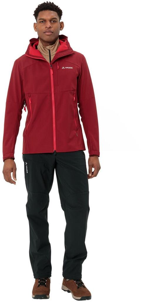 VAUDE Roccia II Softshell Jacket Men's Jacket Roccia II Carmine