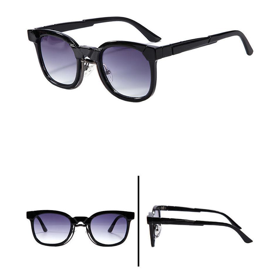 Luxury Brand Designer Cat Eye Sunglasses Women For Men  Popular Vintage Sun Glasses Punk Double Color Outdoor Driving Shades