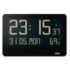 Braun Digital Wall Black Clock/Table Clock, BC14B,