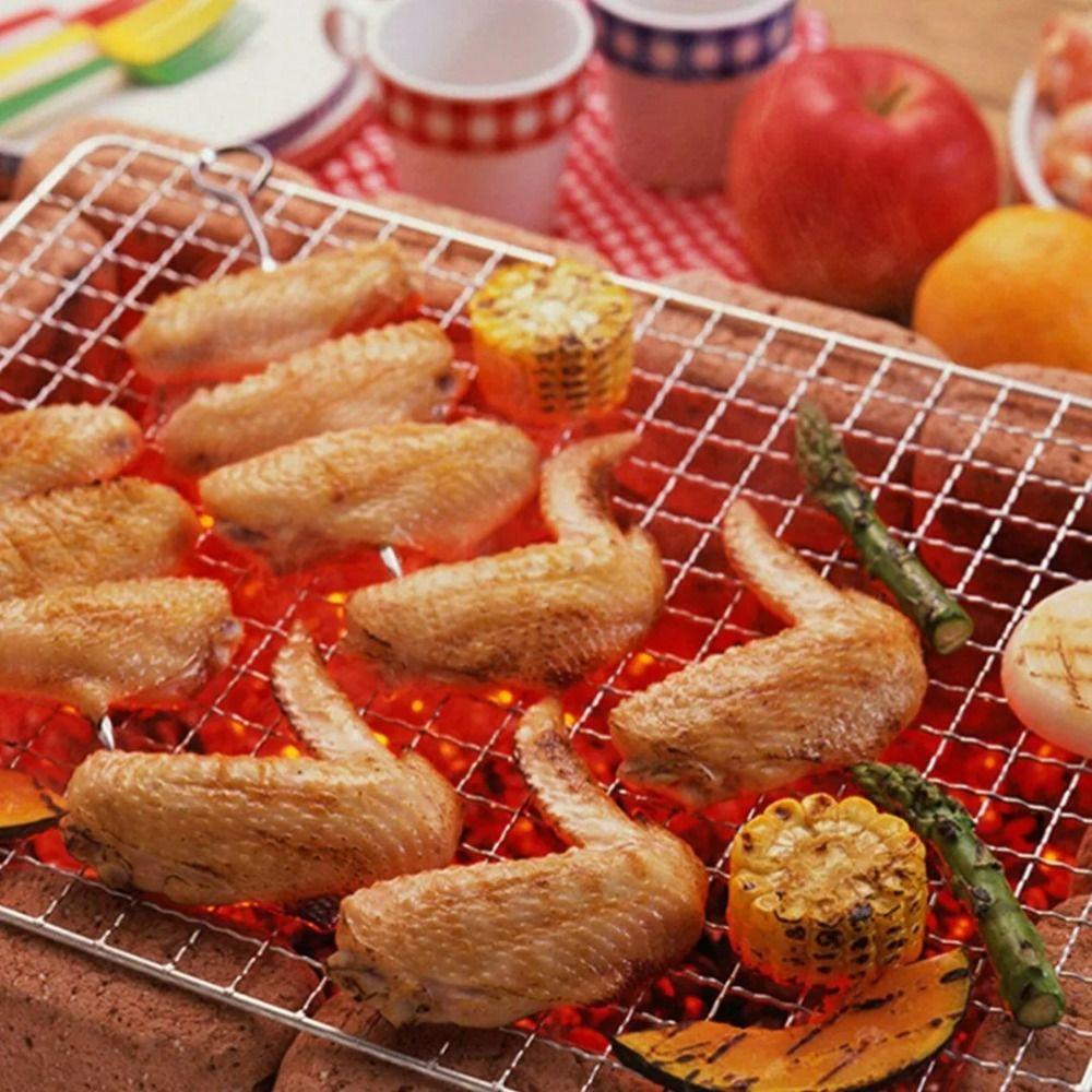 Grătare Pătrate/Dreptunghiulare 40/50/60cm Grătar pentru Friptură Grilă Multifuncțională pentru Grătar Bucătărie