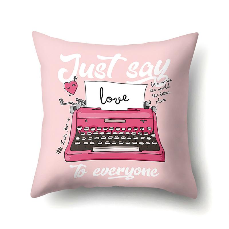 

Полиэстеровая наволочка Автомобильная декорация Дом Напечатанная наволочка No pillow core