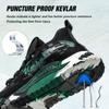 Steel Toe Shoes Outdoor Safety Protective Shoes Men's Indestructible Work Shoes Fashion Wear-resisting Hiking Sneakers Non Slip