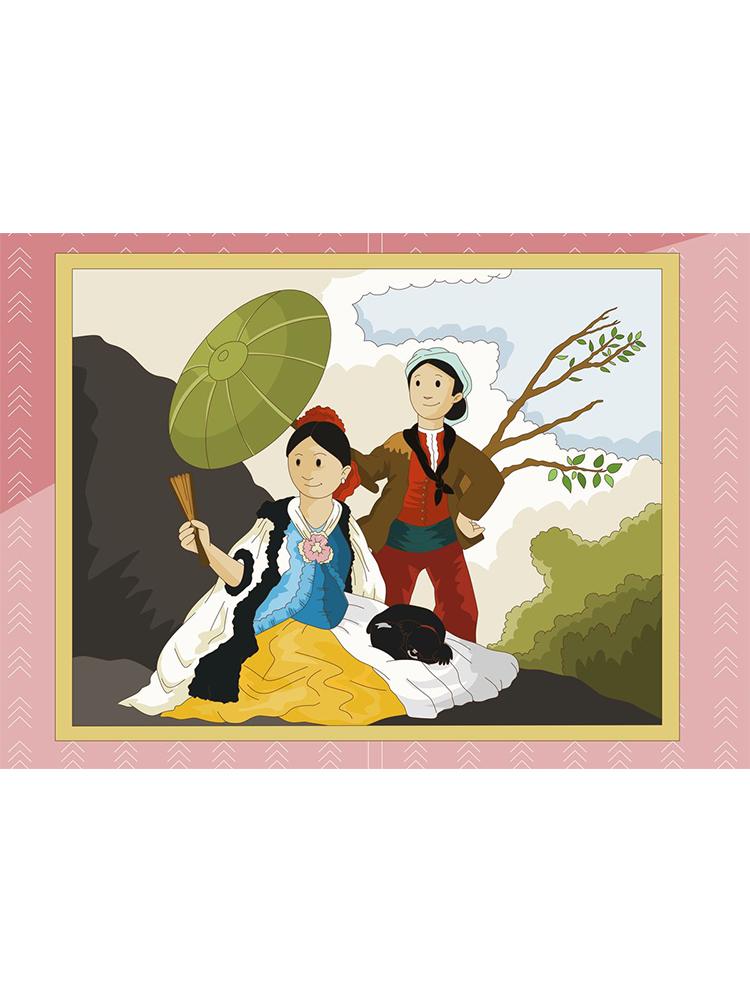 

Милая известная картина, мультяшный художественный постер и принты, холст, картины, настенное искусство для гостиной, украшение дома 21x30cm No Frame