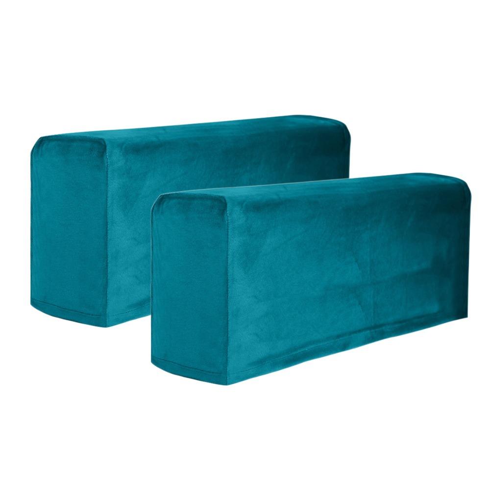 2PCS Furniture Sofa Cover Stretch Couch Arm Protector Gifts Sofa Armrest Covers