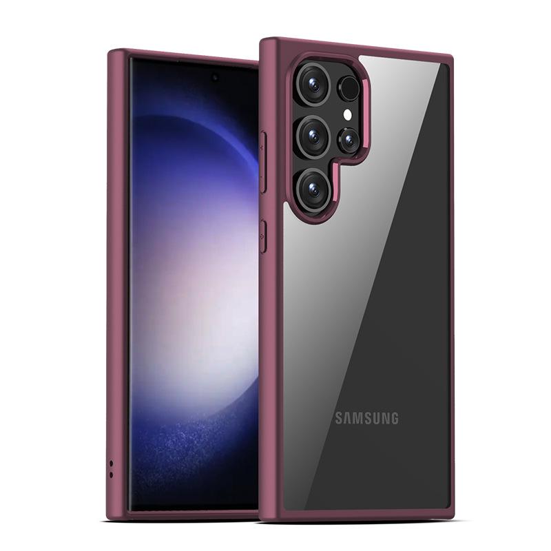 Transparent Anti-drop Protective Case for Samsung S24, S24 Pro, and S24 Ultra - New Style