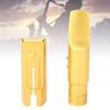 Ongwan Alto Saxophone Mouthpiece, Gold Plated Metal Slide Type, 5C, with Mouthpiece Pad and Cap, Suitable for Professional and Beginner Saxophone Play