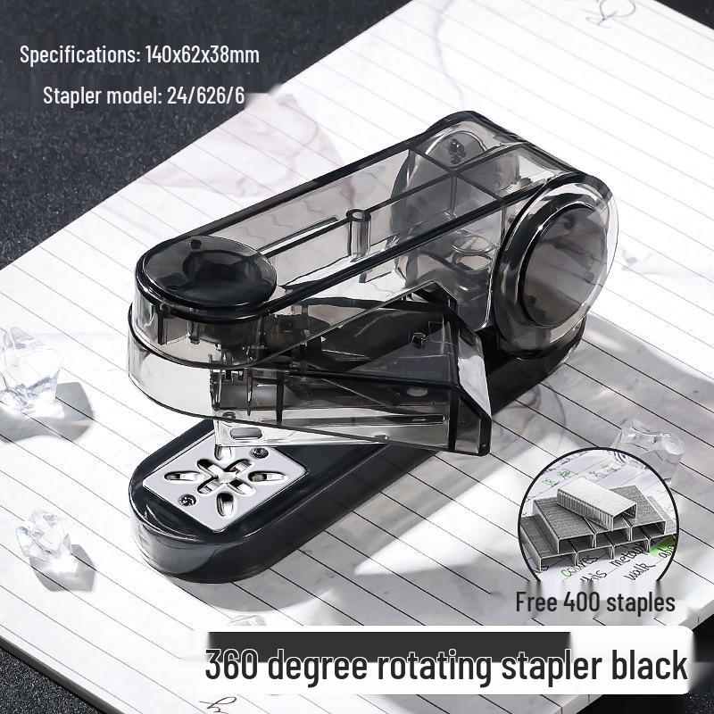 Kaba Bear 360° Rotatable Stapler for Students & Office, Portable High-Value Stapler