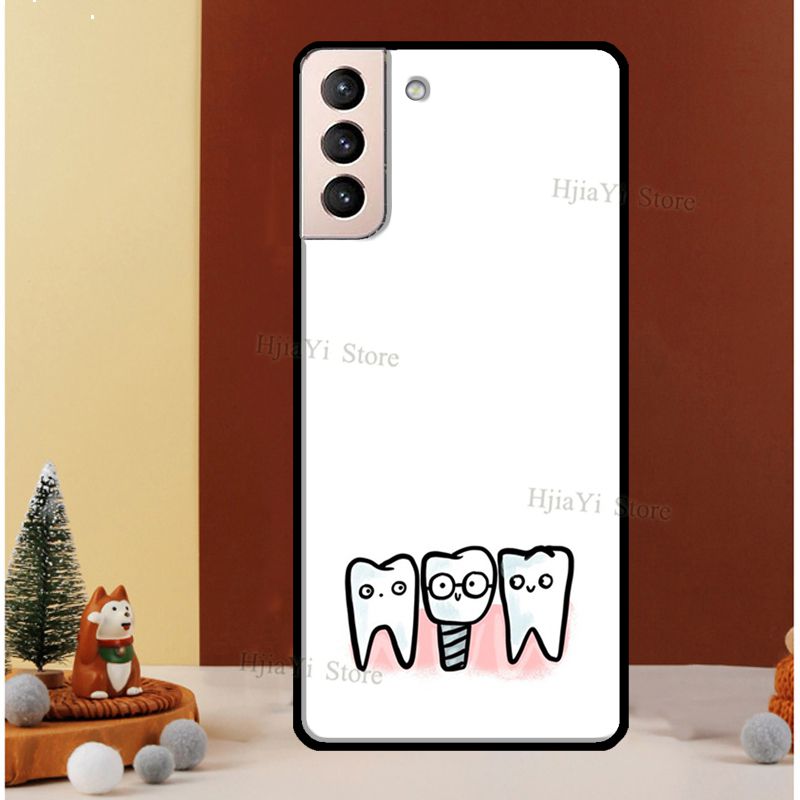 Zahnarzt Zahnmedizinischer Zahn Krankenschwester Handyhülle Für Samsung Galaxy S22 S21 Ultra Note 20 Note 10 S8 S9 S10 Plus S20 FE Hülle