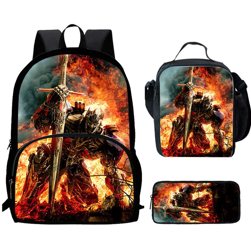 Transformers, Bumblebee Bag High Definition Multi-Function Oxford Lightweight Backpack