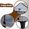 Outdoor Heated Cat House Outside Cat Kitty House Removable Elevated Stray Cat Shelter for Farm Barn Porch Backyard Garden