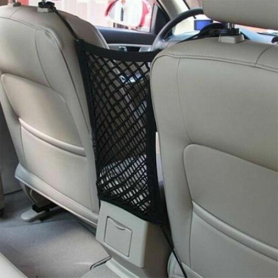 Universal Car Seat Organizer Luggage Storage Holder Pocket Elastic Mesh Net Bag