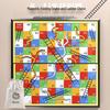 Multifunctional Magnetic Snake Ladder Board Game Set