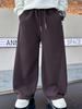 2025 New Boys' Fleece-Lined Thick Trousers: Autumn/Winter Korean-Style Sweatpants for Older Kids