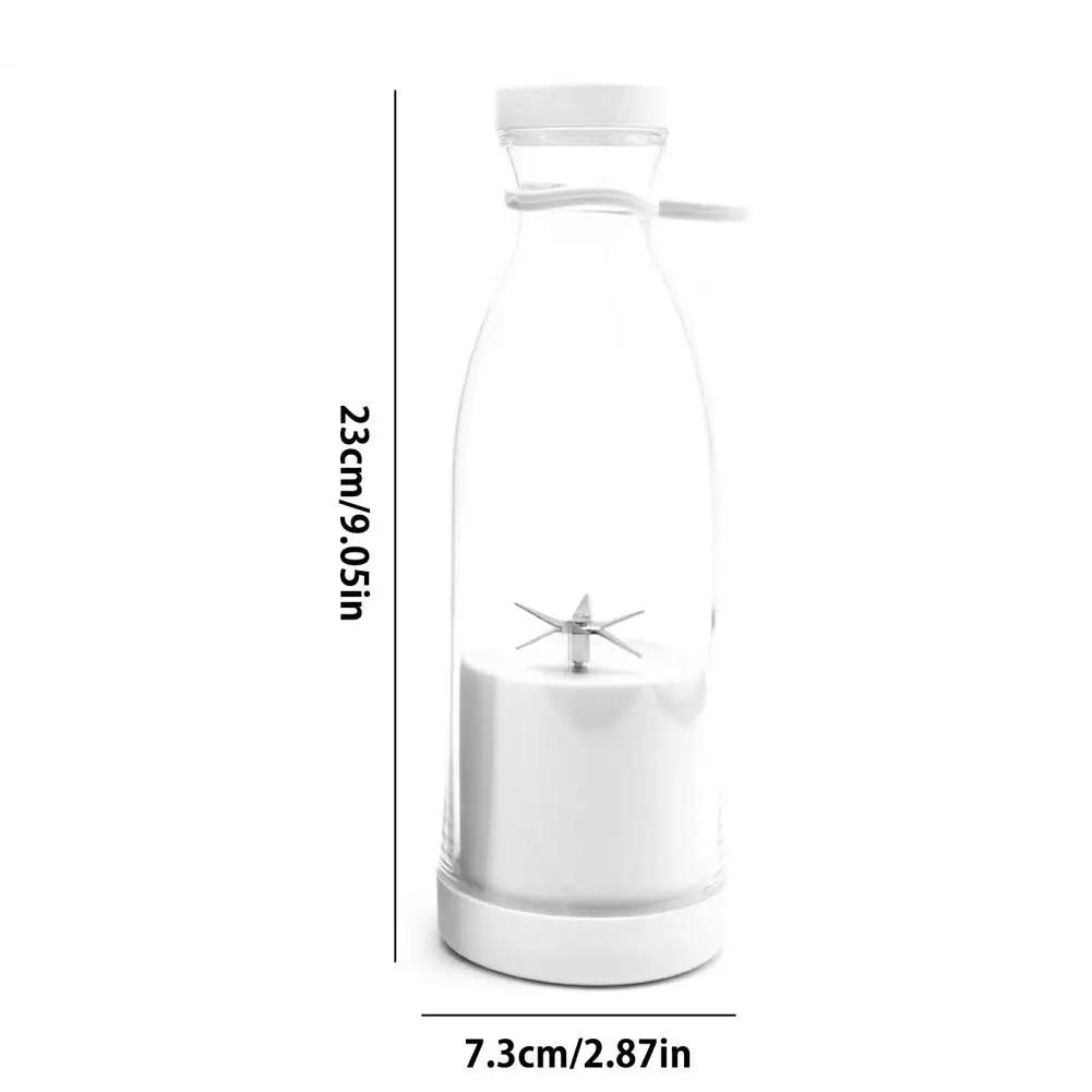 Electric juice cup rechargeable smoothie maker suitable for blending fruits and vegetables comes with a travel cup with 6 blades