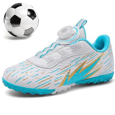 Pantofi de fotbal 30-38 Ghete de fotbal pentru copii Purtare convenabilă/admisie Nouă cataramă glisantă Cauciuc Talpă moale Gazon artificial Antrenament Băieți Pantofi de fotbal
