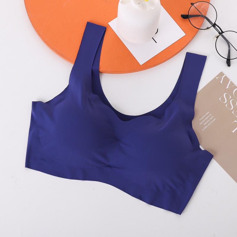 Shangpin Anxin Seamless Wireless Plus Size Sleep Sports Bra