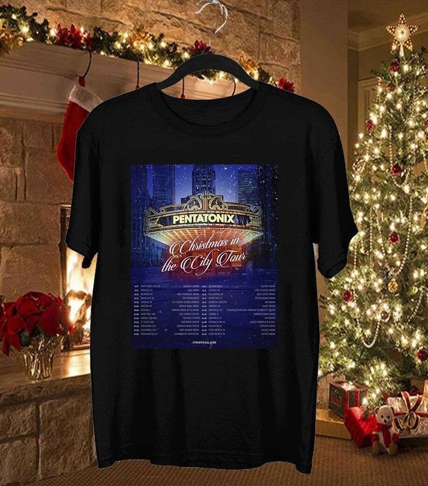 Pentatonix 2025 Holiday Tour Christmas In The City T Shirt Full Size S5X FN1756 Unisex T-Shirt S