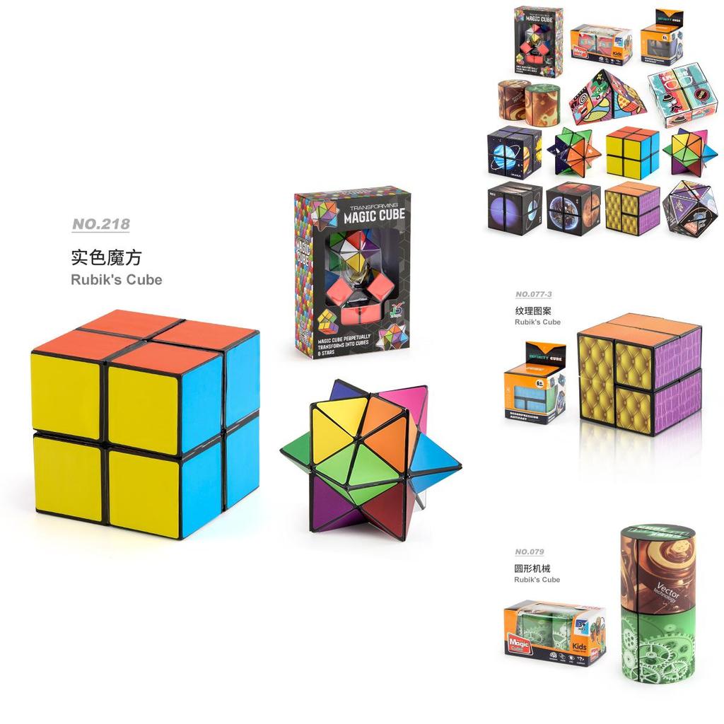 Veelzijdige Magnetische Kubus 3D Puzzel Premium ABS Materiaal Stressverlichtend Speelgoed Ontwerp