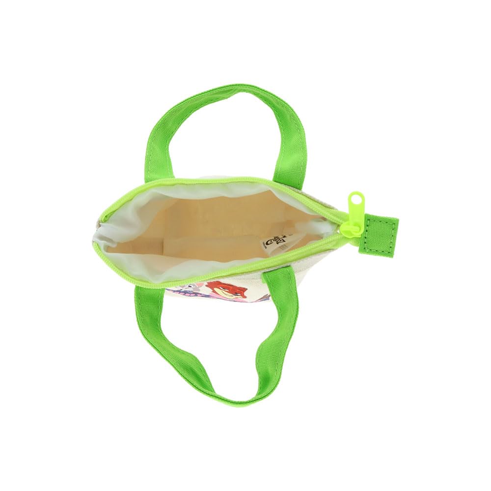 Sun-Star Stationery Zootopia Disney Goods Mini Pouch Bag with Carabiner, Nick & Judy, S2338777