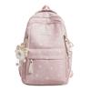 Schoolbag Ice Blue Sea Salt Polka Dot Fresh Wind Primary and Secondary School Students Schoolbag Female Sweet Sister Class Junior High School