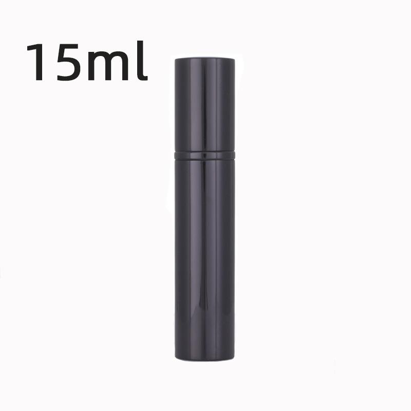 15ml Travel-Size Glass Perfume Spray Bottle - Refillable, Portable, Press-Type Hydrating Sample Container