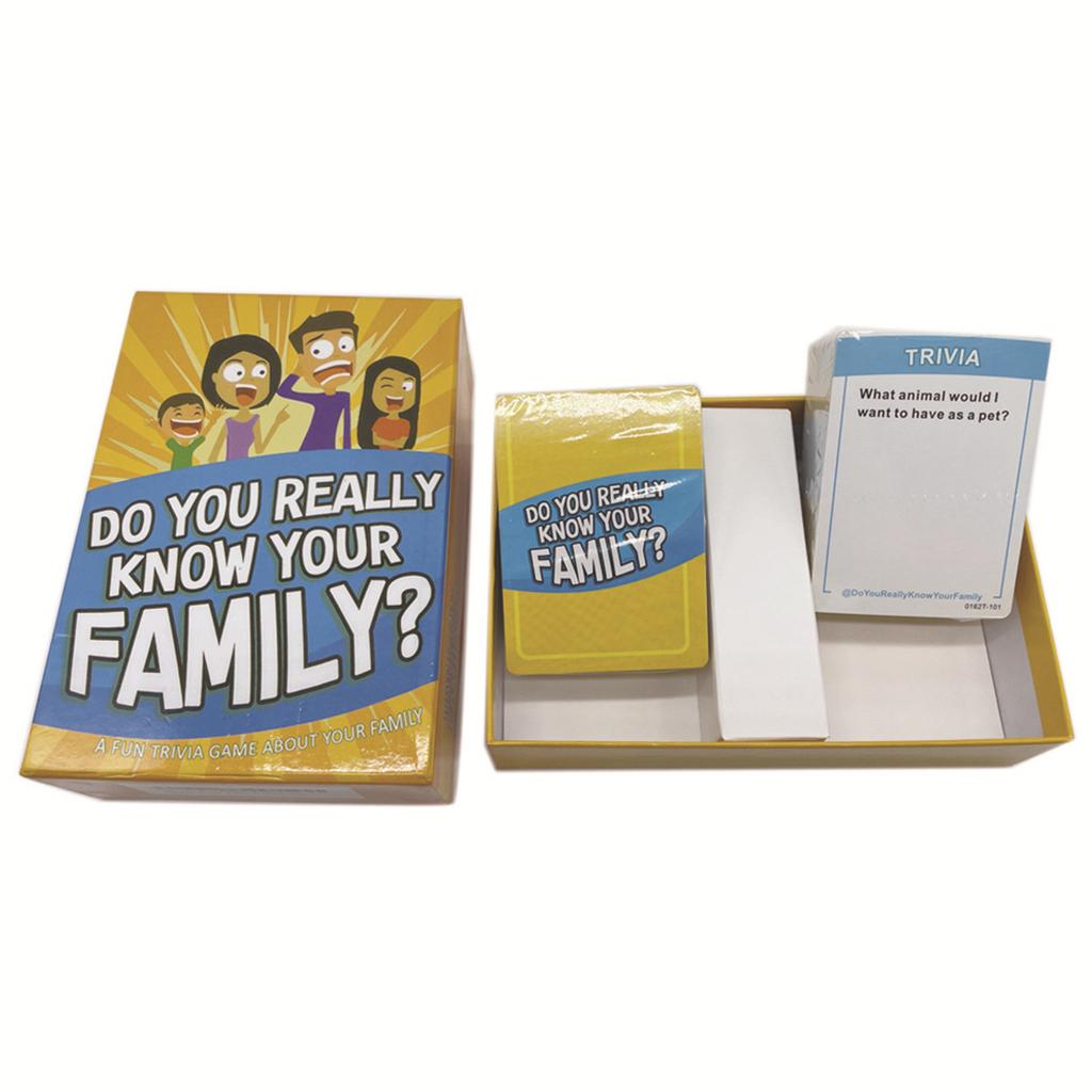 A Fun Family Game Filled With Conversation Starters And Challenges - Great For Kids, Teens And Adults