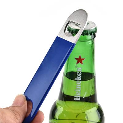 Décapsuleur de bière durable en acier inoxydable, décapsuleur plat, décapsuleur pour barman, outils de cuisine