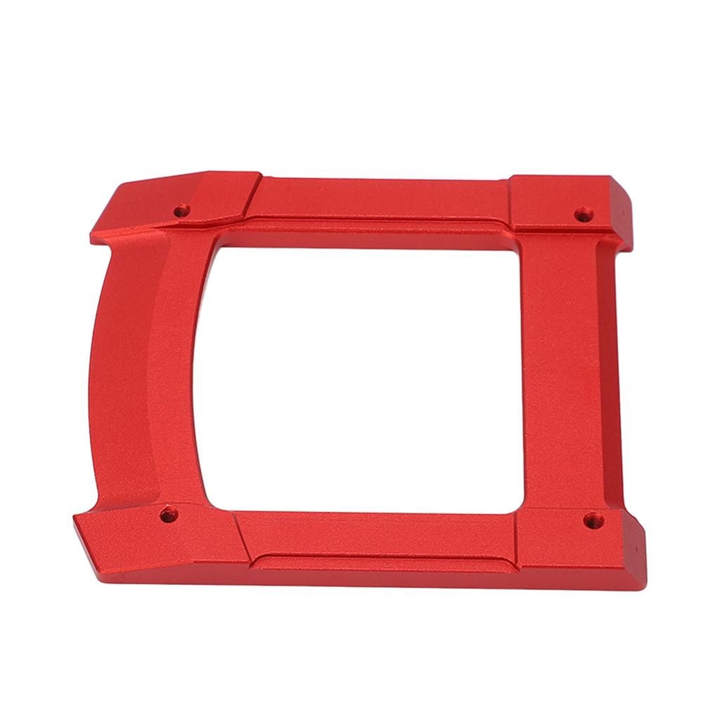 RC Skid Plate Glide Chassis Armour Guard Aluminium Alloy Accessory Set Kit for 110 Cars Red