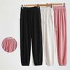 Women's Lounge Pants Soft Casual Drawstring Tie Elastic Waist Cozy Wide Leg Lounge Pants with Pockets Loose Flowy Sweatpants Workout Comfy Jogger