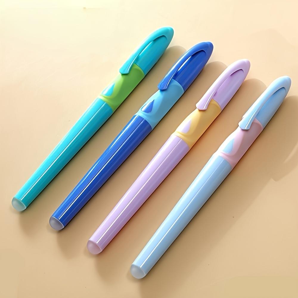 1 Set of Blue Fountain Pens, Heat-Sensitive Erasable Pens for Elementary School Students, Gift Box, Gift, Prize, Reward, Ideal Gift for Practicing