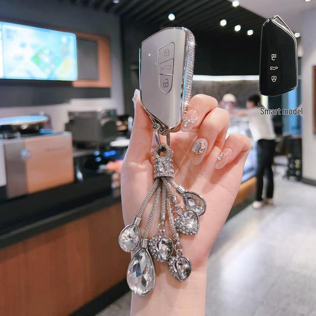 Volkswagen ID.3/ID.4/ID.6/ID.7 CROZZ Schlüsseletui: Fernbedienungs-Schutzschnalle Autozubehör für Frauen