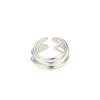 NORMALLEE [Silver 925] Weight Line Open Ring