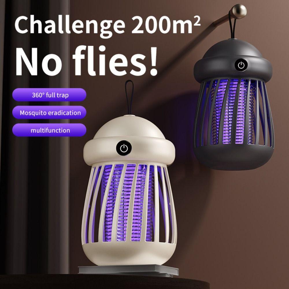 Anti Mosquito Electric Fly Trap USB Rechargeable Bug Zapper Trap Lamp Mosquito Lamp Summer
