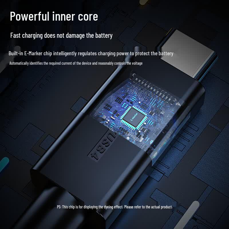 Pisen Thunderbolt 4 / USB4 Type-C Full-Function Cables & Adapters