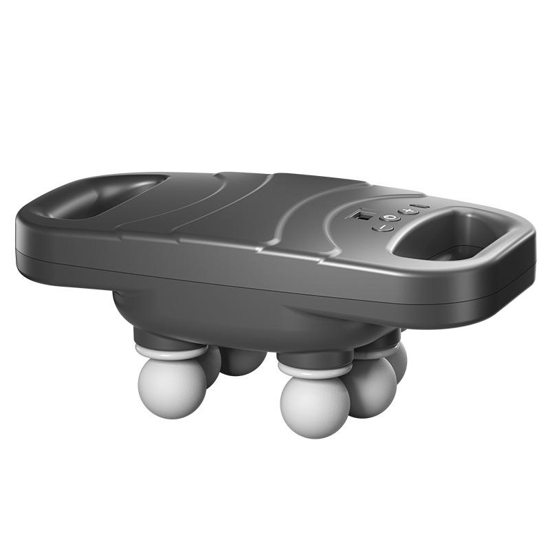 Six-Head Wireless Muscle Massager with Hot Compress and Adjustable High-Frequency Vibration