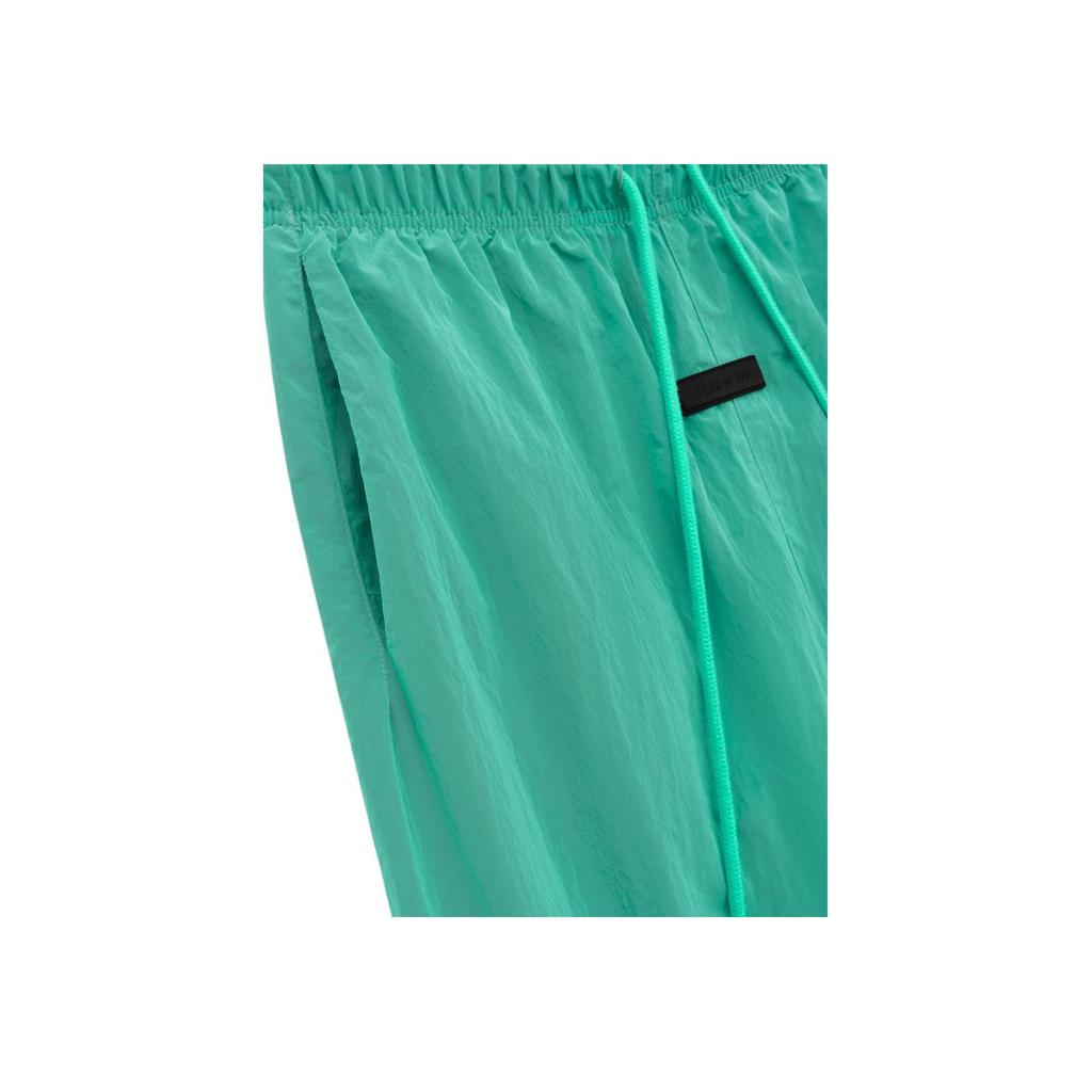 Fear of God Essentials Crinkle Nylon Track Pants Mint Leaf Men Bottoms Green 130SP244242F