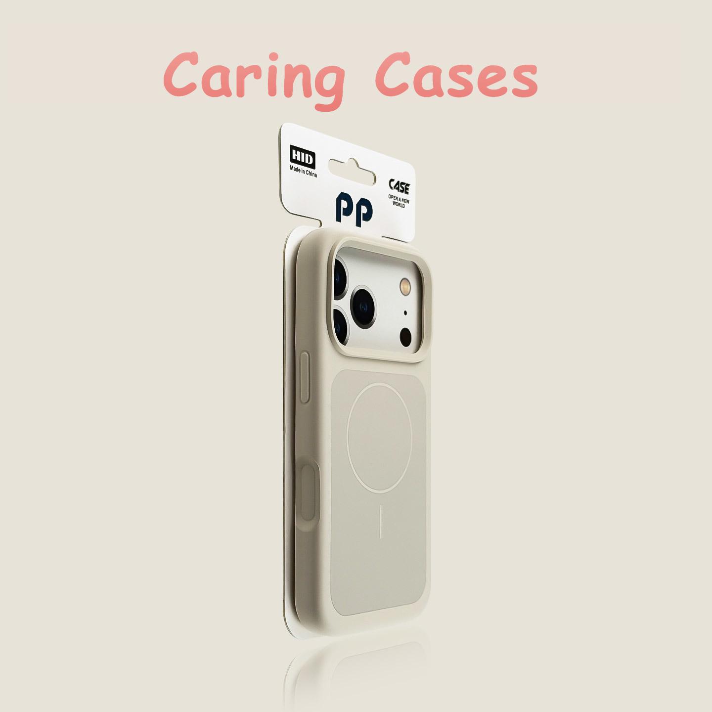 For iPhone 17 Pro Max Case Cream Yellow Skin-Feel Dual-Layer MagSafe Slim-Ring Liquid Silicone Premium INS Cover iPhone17 Pro Max