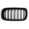 A14U-Front Hood Grille Double Line Air Intake Kidney Grills For BMW X5 F15 X6 F16 2014-2018 Car