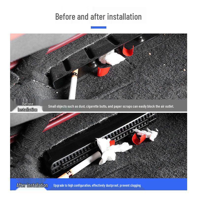 Bin Yue Air Vent and Seat Outlet Dustproof Anti-Clog Cover