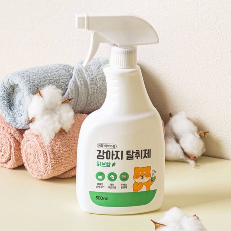 [Animal de compagnie] Déodorant pour chien Petpers 500 ml, parfum aux herbes