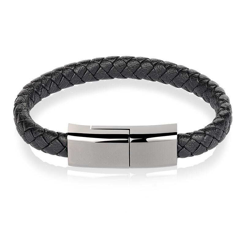 Influencer Creative Fast Charging Bracelet Cable for Huawei, Apple, Android, Xiaomi, OPPO, Type-C