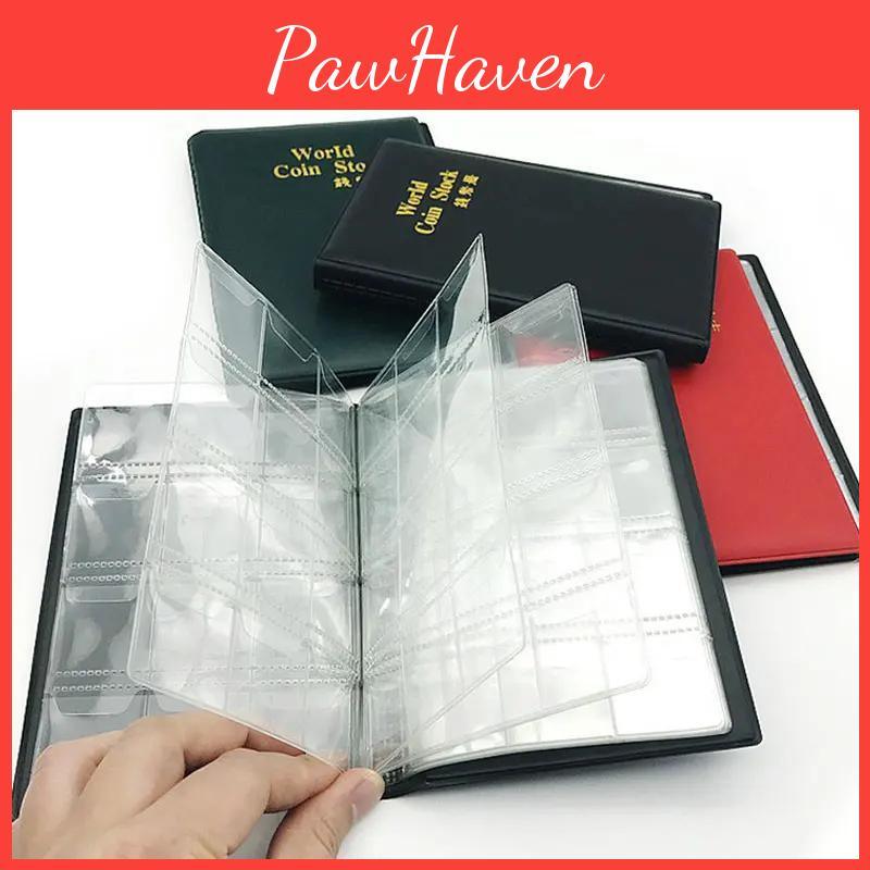 Pockets Pages 120 Money 10 Book Coin Storage Album For Coins Holder Collection Books High Quality Royal Coin Collection Book