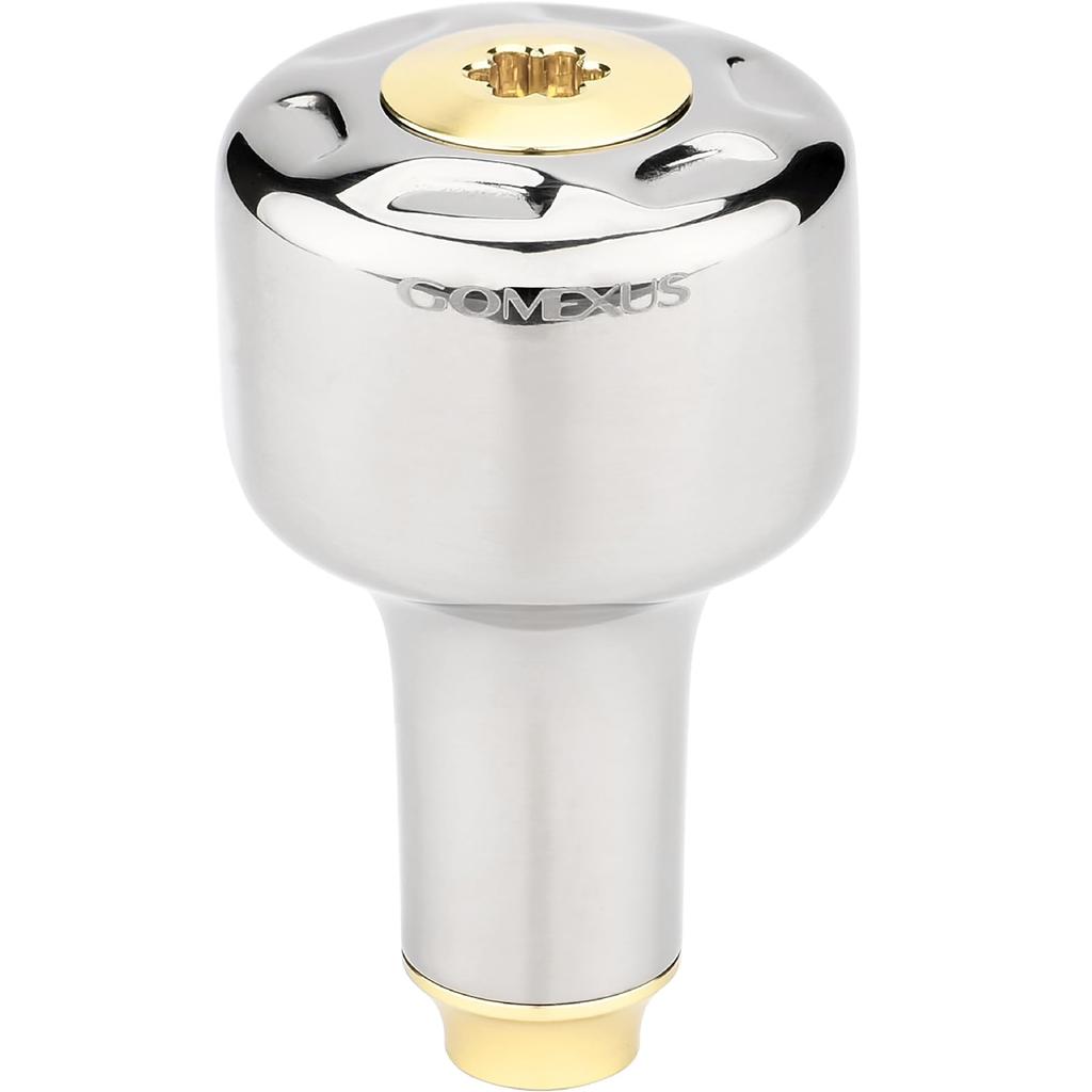 Gomexus T27 Reel Handle Knob Titanium 30mm Daiwa Type S Shimano Type A Handle Replacement Spinning Reel Bait Reel Compatible Sea Fishing Light Game