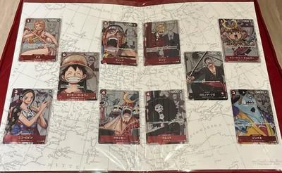 One Piece Collezione Premium di Carte Edizione Film Live Action 25th Film Red set 3