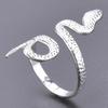 Serpent Snake Ring Stainless Steel Jewelry For Women Girl Punk Accessories Titanium Rings Animal Bague Femme Wedding Party Gift